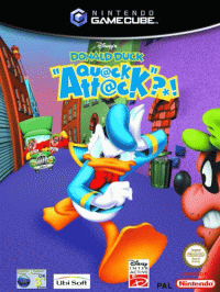 Donald Duck: Quack Attack PAL Gamecube  box art